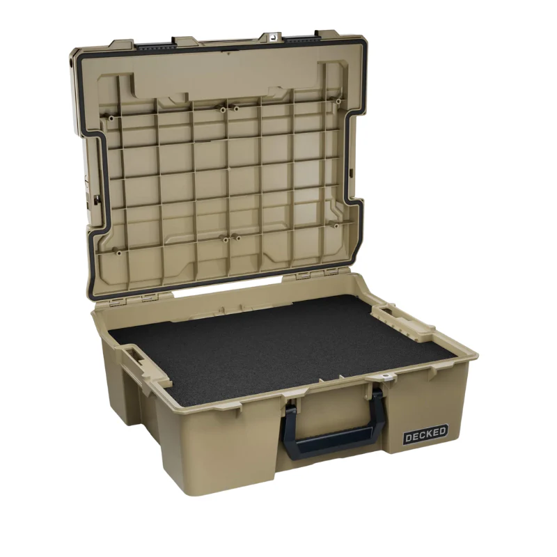 DECKED Halfrack 32 - D-co Case - Tan with black latches Model A0020-HRAK-TAN - Image 3