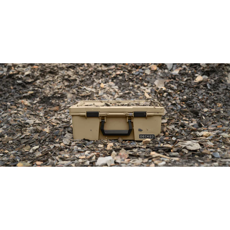 DECKED Halfrack 32 - D-co Case - Tan with black latches Model A0020-HRAK-TAN - Image 4