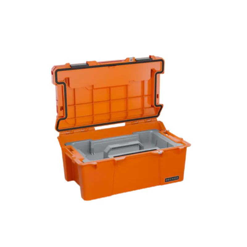 DECKED Sixer 16 - D-co Case - Blaze Orange with black latches Model A0010-SIXR-ORG - Image 2
