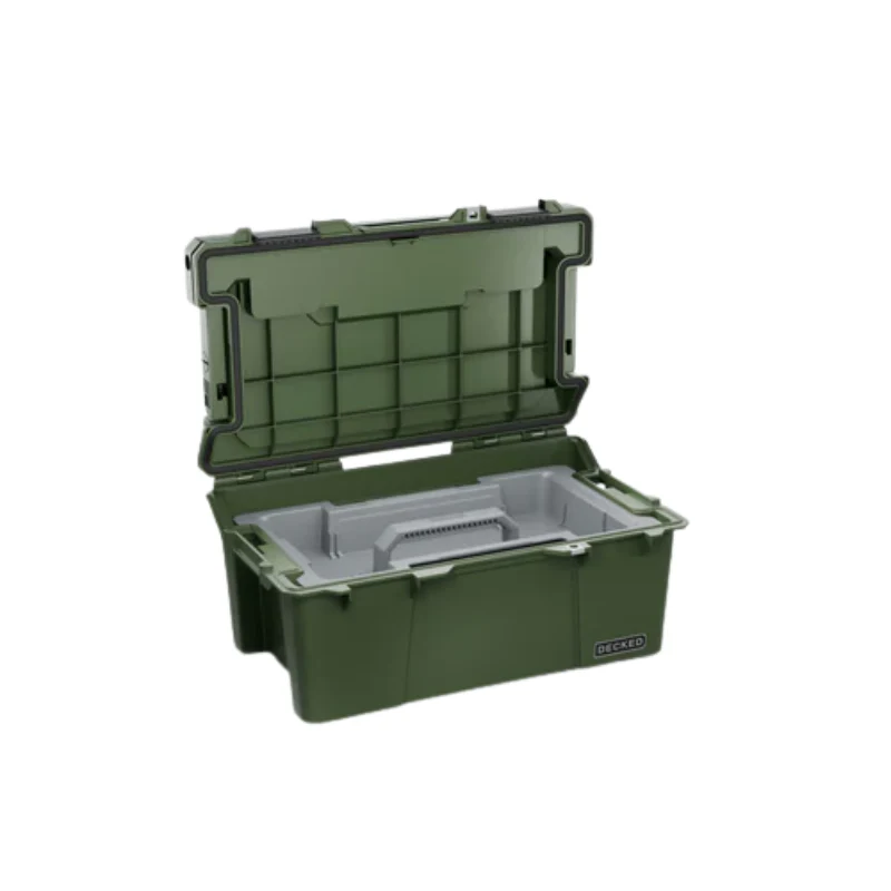 DECKED Sixer 16 - D-co Case - Ranger Green with black latches Model A0010-SIXR-GRN - Image 2
