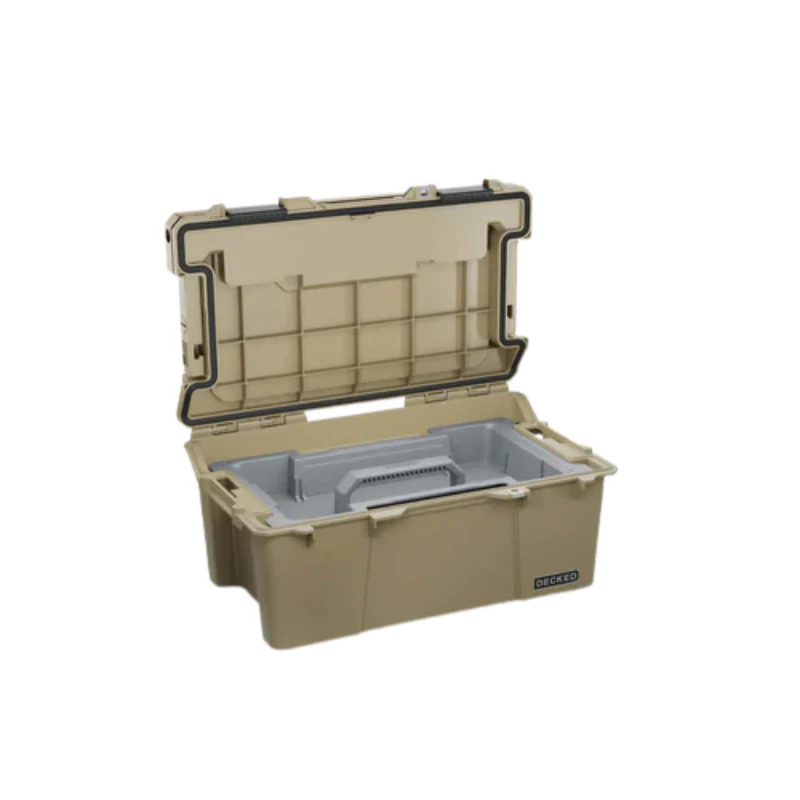DECKED Sixer 16 - D-co Case - Tan with black latches Model A0010-SIXR-TAN - Image 2