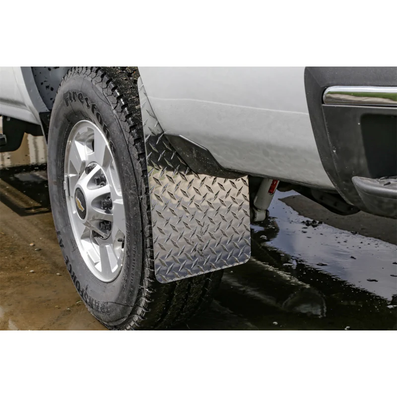 Dee Zee Brite-Tread Aluminum Mud Flaps Model DZ1808 - Image 4