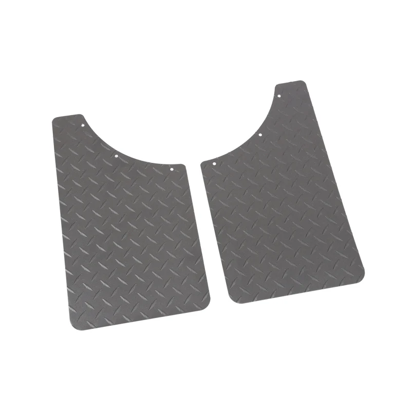 Dee Zee BlackTread Aluminum Mud Flaps Model DZ1808TB