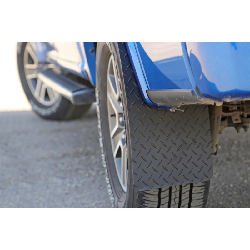 Dee Zee BlackTread Aluminum Mud Flaps Model DZ1808TB - Image 3