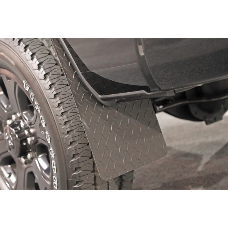 Dee Zee BlackTread Aluminum Mud Flaps Model DZ1808TB - Image 4