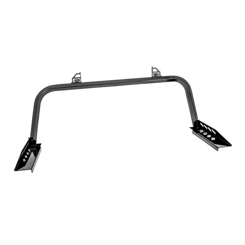 Dee Zee Aluminum Rear Cab Rack Non-Mesh Texture Black Model DZ95071RTB