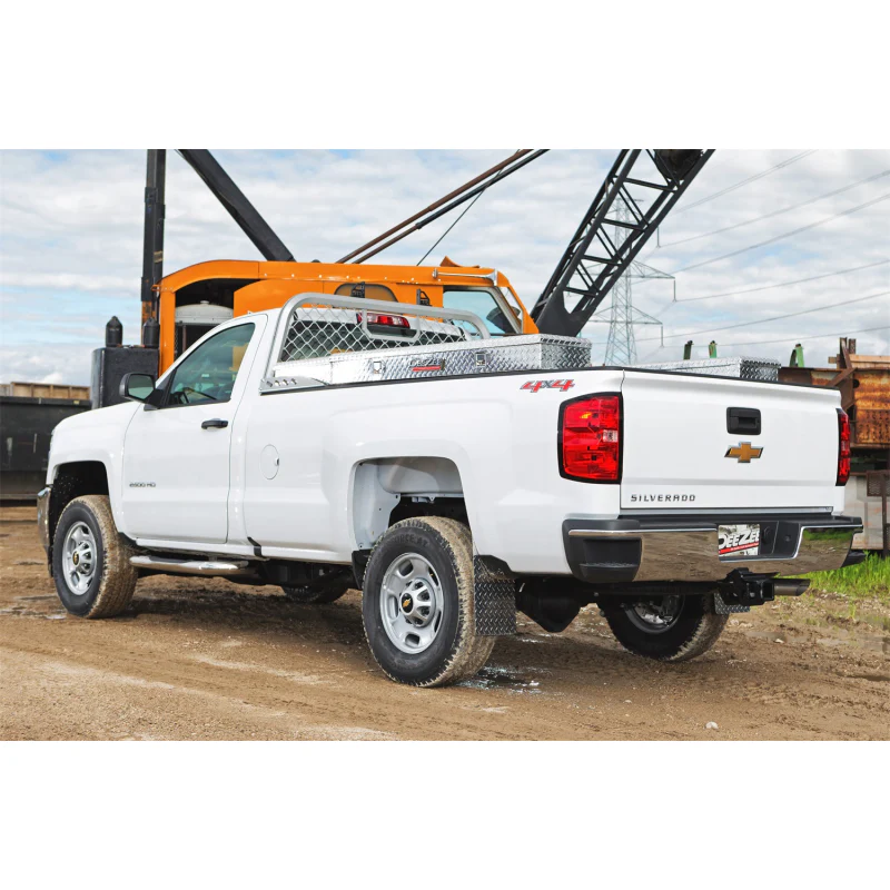 Dee Zee Aluminum Front Cab Rack W/Mesh Model DZ95072R - Image 4