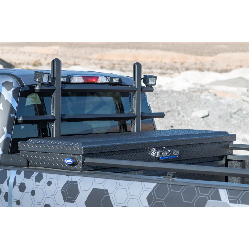 Dee Zee Aluminum Hex Cab Rack Black Model DZ95251TB - Image 7