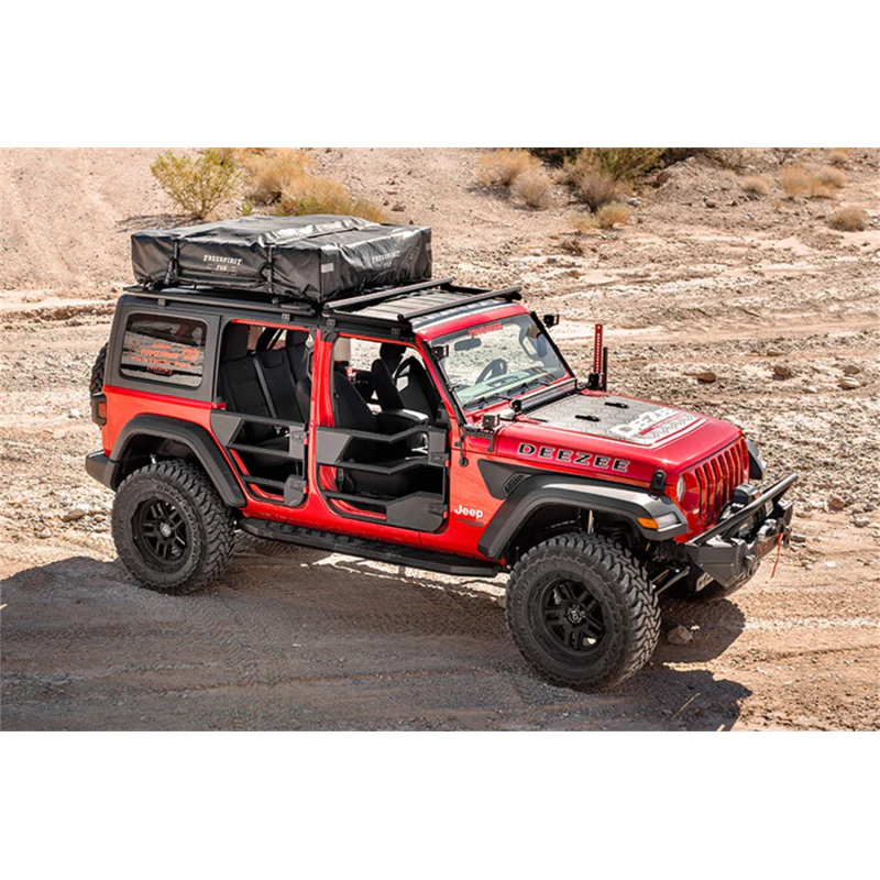 Dee Zee Aluminum Hex Series Roof Rack Black Model DZ4472JL - Image 3