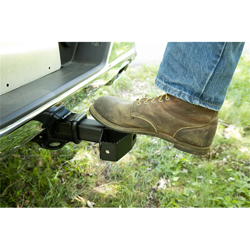 Dee Zee Aluminum Serrated Hitch Step Black Model DZ15302S - Image 4