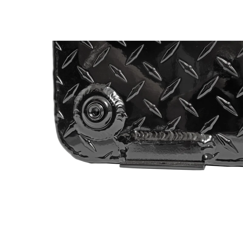 Dee Zee 43-Gal Gloss Black Aluminum Toolbox Combo Auxiliary Transfer Tank Model DZ92740XB - Image 6