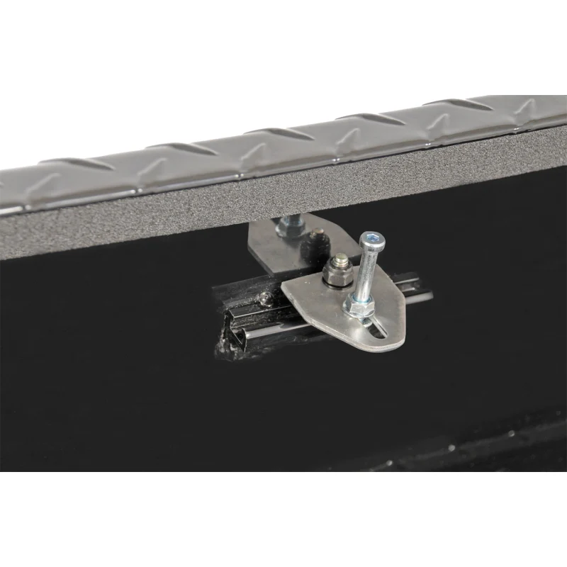 Dee Zee 43-Gal Gloss Black Aluminum Toolbox Combo Auxiliary Transfer Tank Model DZ92740XB - Image 9
