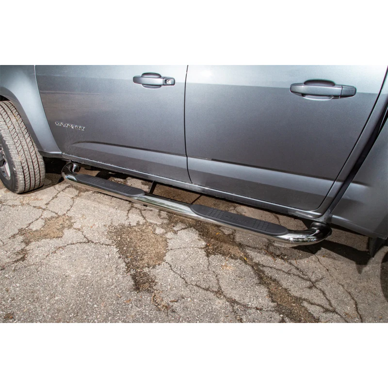 Dee Zee Stainless Steel Step Nerf Bars 4 in. Oval Cab Length Model DZ372257 - Image 4