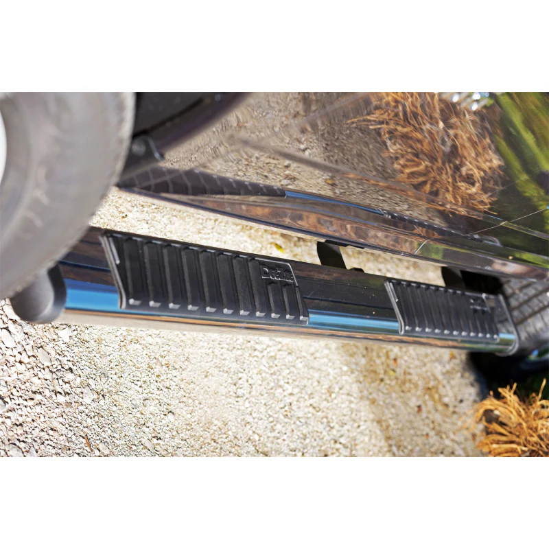 Dee Zee Stainless Steel Step Nerf Bars 6 in. Oval Cab Length Model DZ16113 - Image 6
