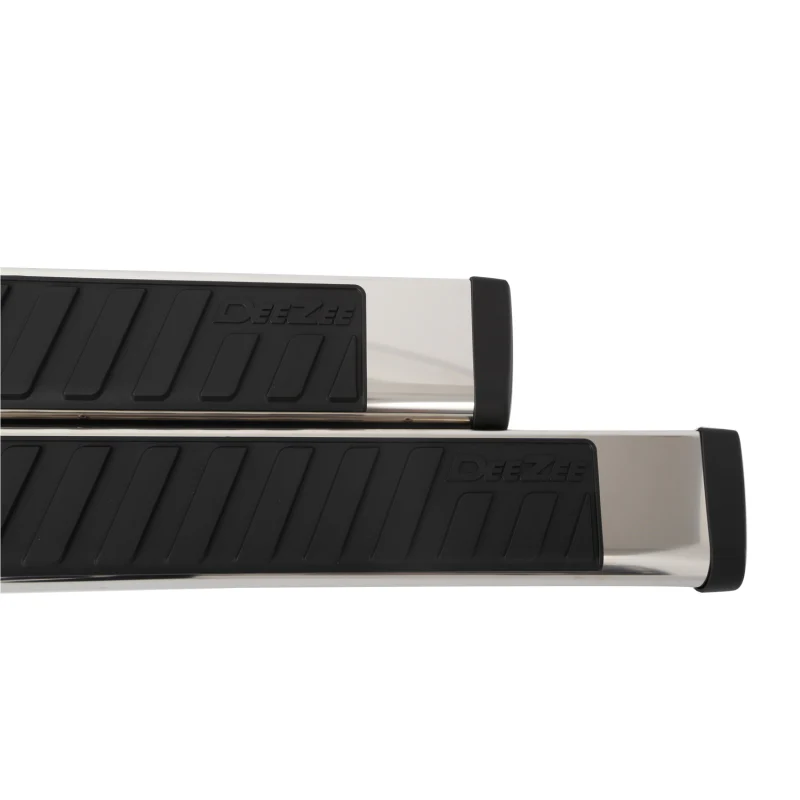 Dee Zee Stainless Steel Step Nerf Bars 6 in. Oval Cab Length Model DZ16123 - Image 2