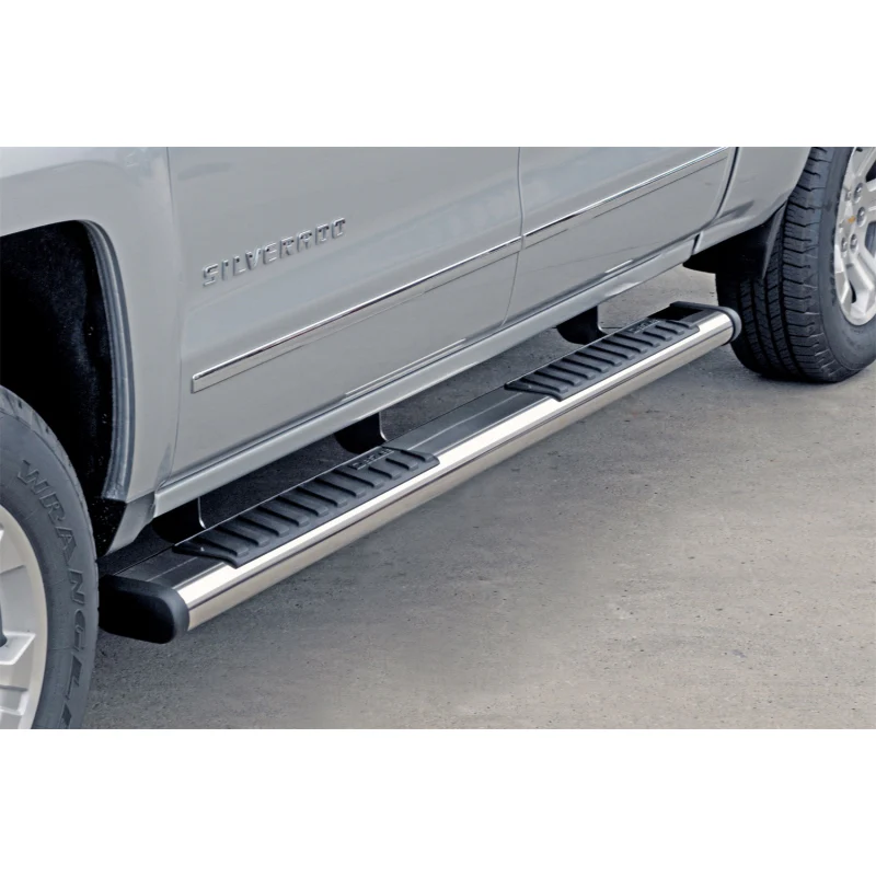 Dee Zee Stainless Steel Step Nerf Bars 6 in. Oval Cab Length Model DZ16123 - Image 8