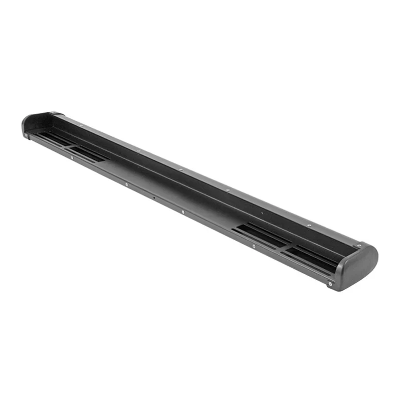 Dee Zee Textured Black Steel Step Nerf Bars 6 in. Oval Cab Length Model DZ16101 - Image 2