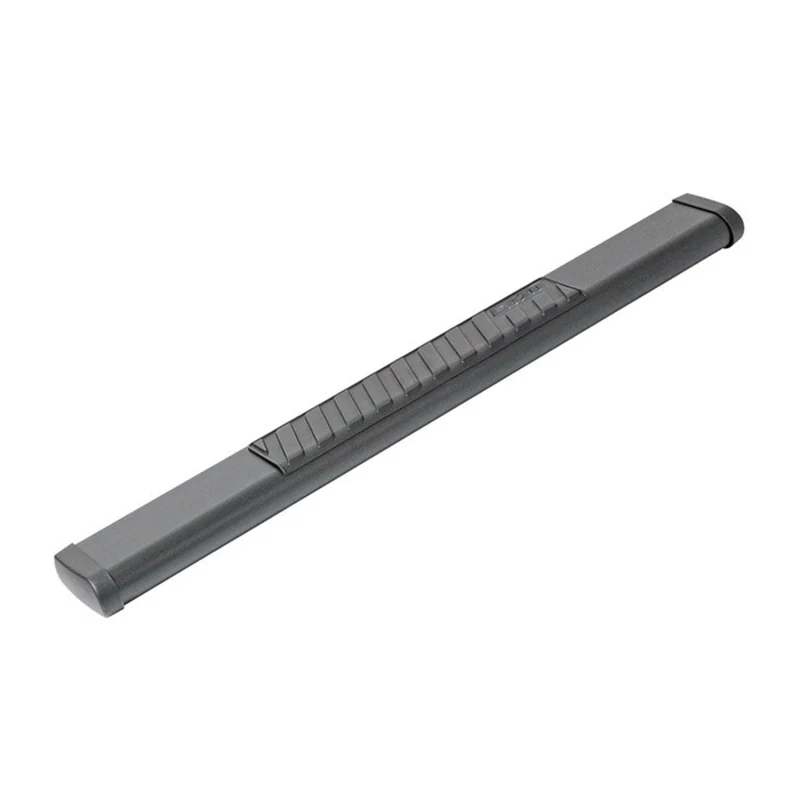Dee Zee Textured Black Steel Step Nerf Bars 6 in. Oval Cab Length Model DZ16111