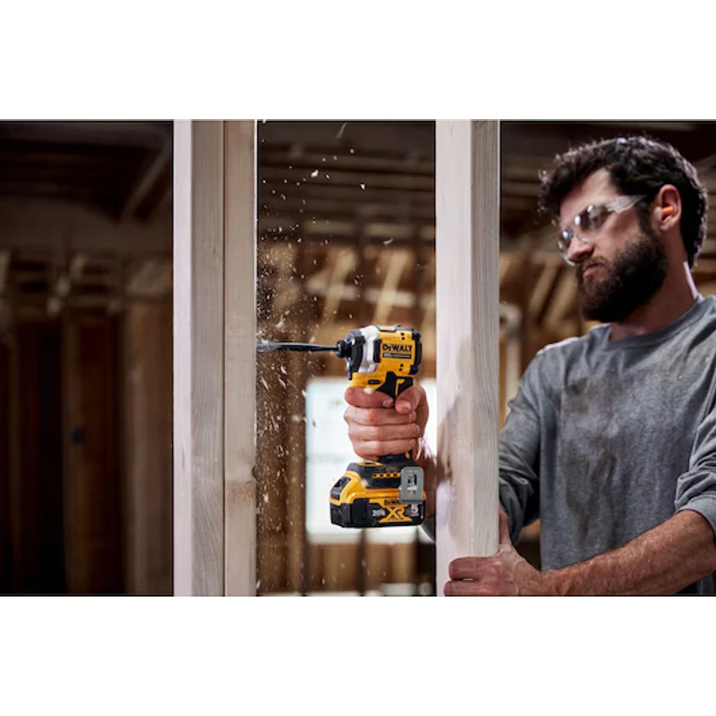 DeWalt 20V MAX* Atomic Brushless Cordless 3-speed 1/4 In. Impact Driver Kit DCF850P1 - Image 8