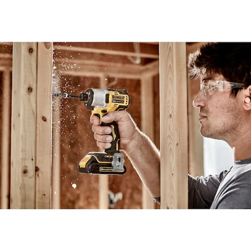 DeWalt 20V MAX* Brushless Cordless 1/4 In. Impact Driver (Tool Only) DCF840B - Image 3