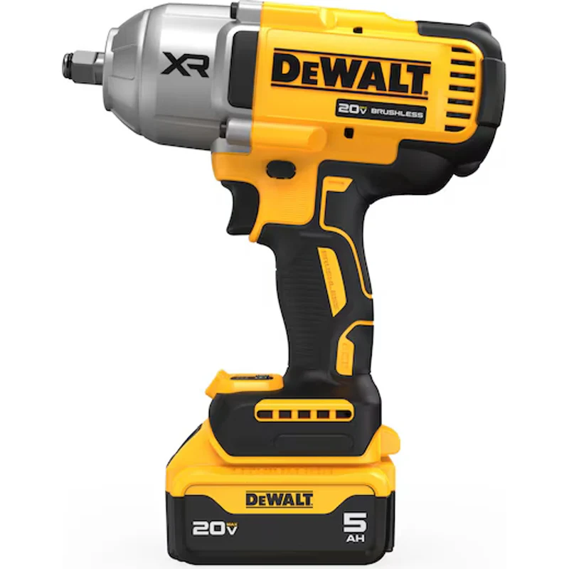 DeWalt 20V MAX* XR® 1/2 In. High Torque Impact Wrench with Hog Ring Anvil DCF900P1 - Image 2