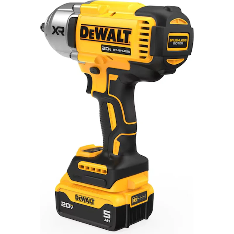 DeWalt 20V MAX* XR® 1/2 In. High Torque Impact Wrench with Hog Ring Anvil DCF900P1 - Image 5