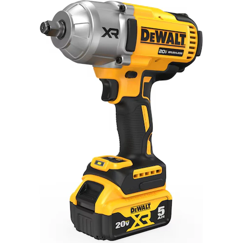 DeWalt 20V MAX* XR® 1/2 In. High Torque Impact Wrench with Hog Ring Anvil DCF900P1 - Image 6