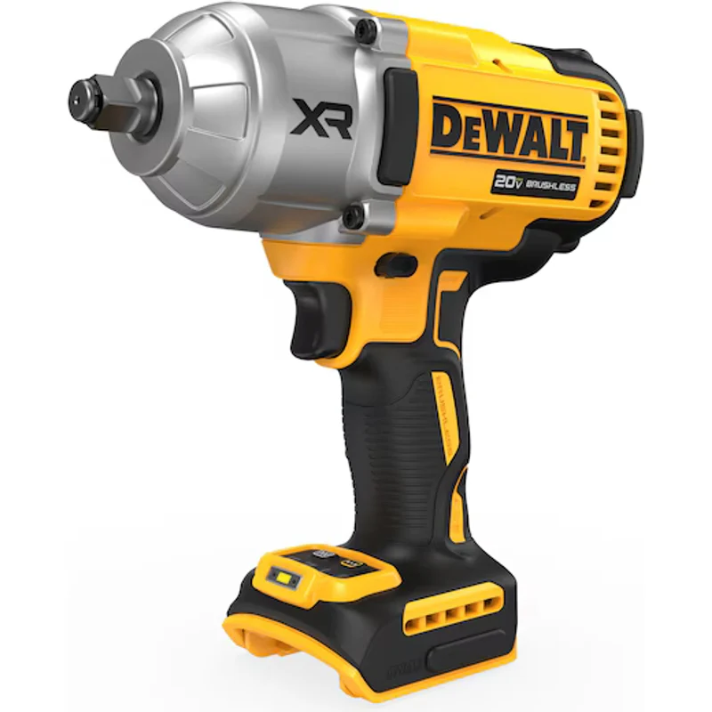 DeWalt 20V MAX* XR® 1/2 In. High Torque Impact Wrench With Hog Ring Anvil (Tool Only) DCF900B