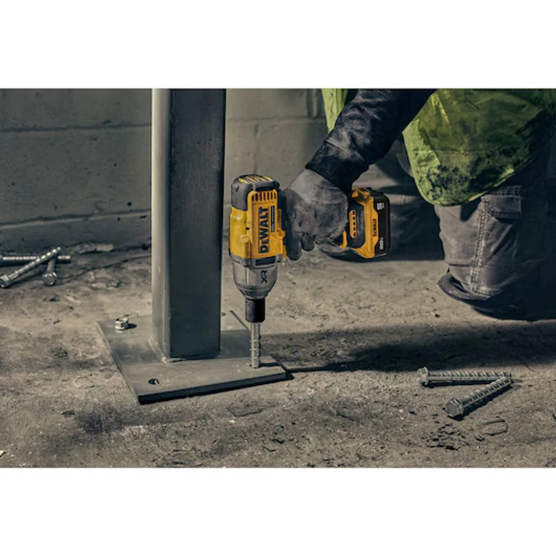 DeWalt 20V MAX* XR 1/2 In. High Torque Impact Wrench With Hog Ring Anvil Kit and (2) 5.0 Ah Batteries & Charger Kit DCF900P2 - Image 9