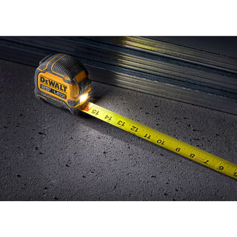 DeWalt TOUGHSERIES™ 25 FT Lighted Tape Measure DWHT35625S - Image 10