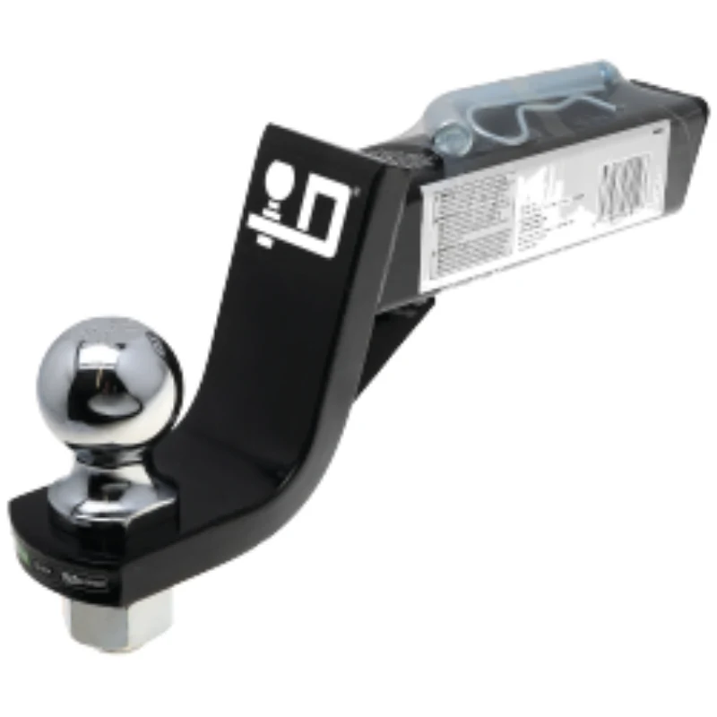 Draw-Tite Trailer Hitch Ball Mount Starter Kit, Fits 2 Inch Square Receiver, 4 Inch Drop, 7,500 lbs. Capacity, Includes 2-Inch Trailer Ball and Pin & Clip, Black Model 40644 - Image 5
