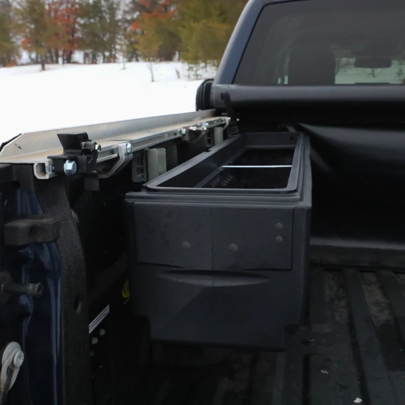 DU-HA Humpstor No Lid With Mounting Bracket for Trucks With Toppers Black Model 70803 - Image 2