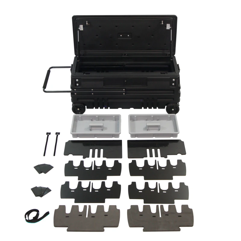 DU-HA Squad Box - Interior/Exterior Portable Storage Extreme Duty Internal Latch W/O Slide Bracket Model 70601 - Image 2