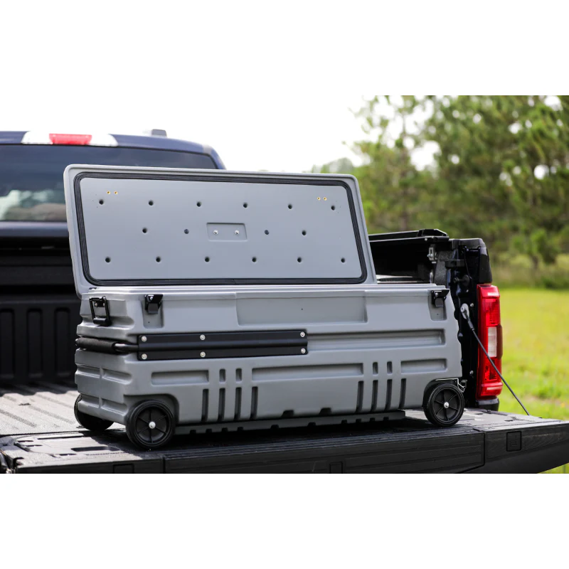 DU-HA Squad Box - Interior/Exterior Portable Storage - Manual Latch W/Slide Bracket Model 70672 - Image 6