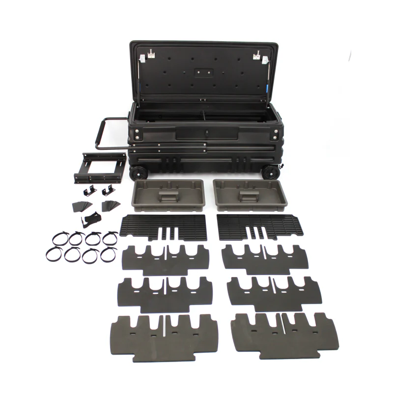 DU-HA Squad Box W/Bracket - Interior/Exterior Portable Storage + Gun Case/Rack Model 70671 - Image 2