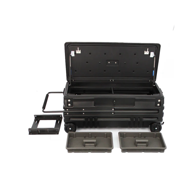 DU-HA Squad Box W/Bracket - Interior / Exterior Portable Storage + Gun Case/Rack Model 70675