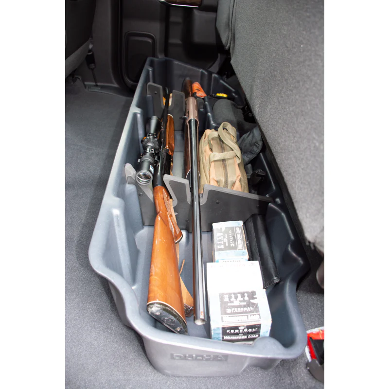 DU-HA Underseat Storage / Gun Case - Black Model 10420 - Image 3