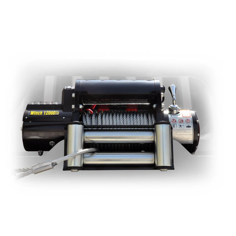 DV8 Offroad 12,000 lbs. Winch with Steel Cable Model WB12SC - Image 2