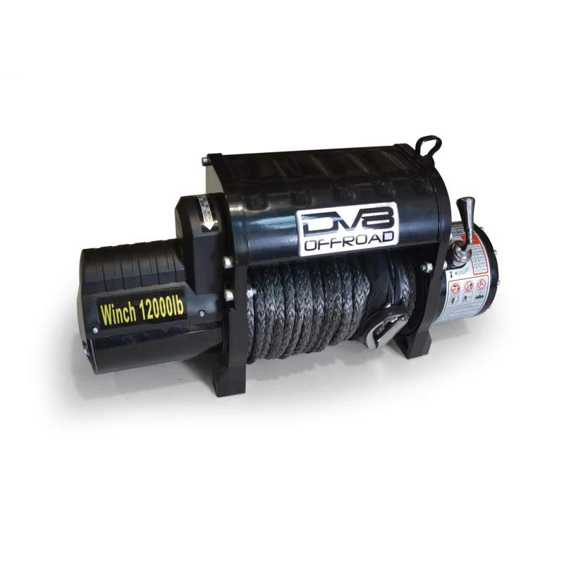 DV8 Offroad 12,000 lbs. Winch With Synthetic Rope Model WB12SR - Image 4