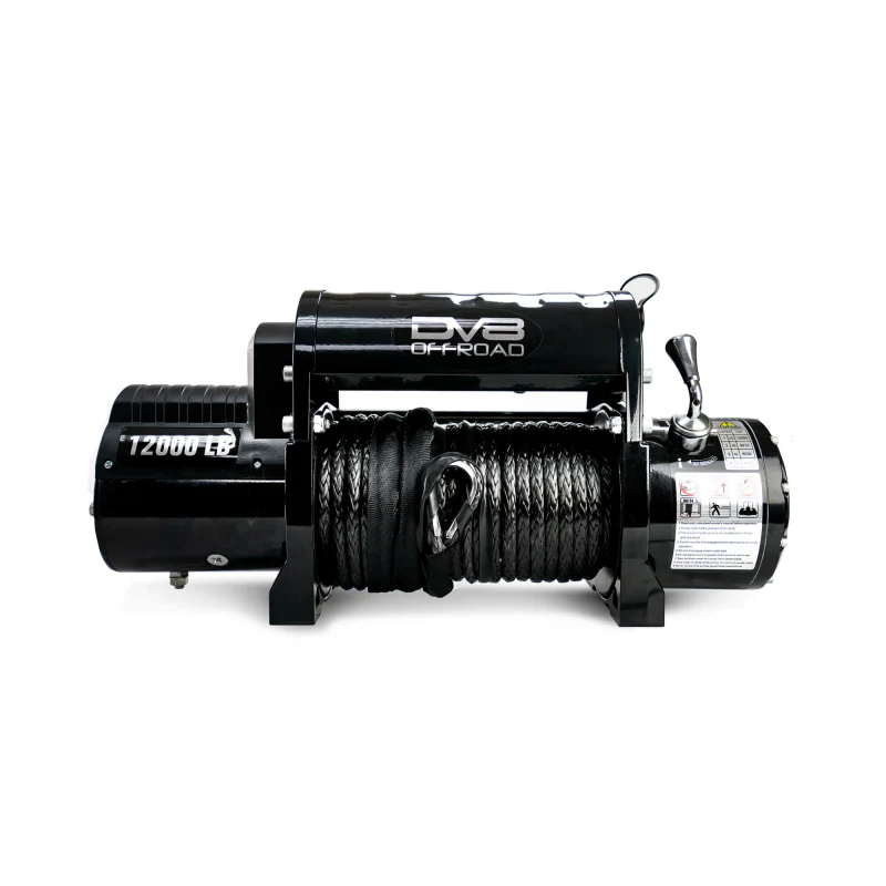 DV8 Offroad 12,000 lbs. Winch With Synthetic Rope Model WB12SR - Image 5