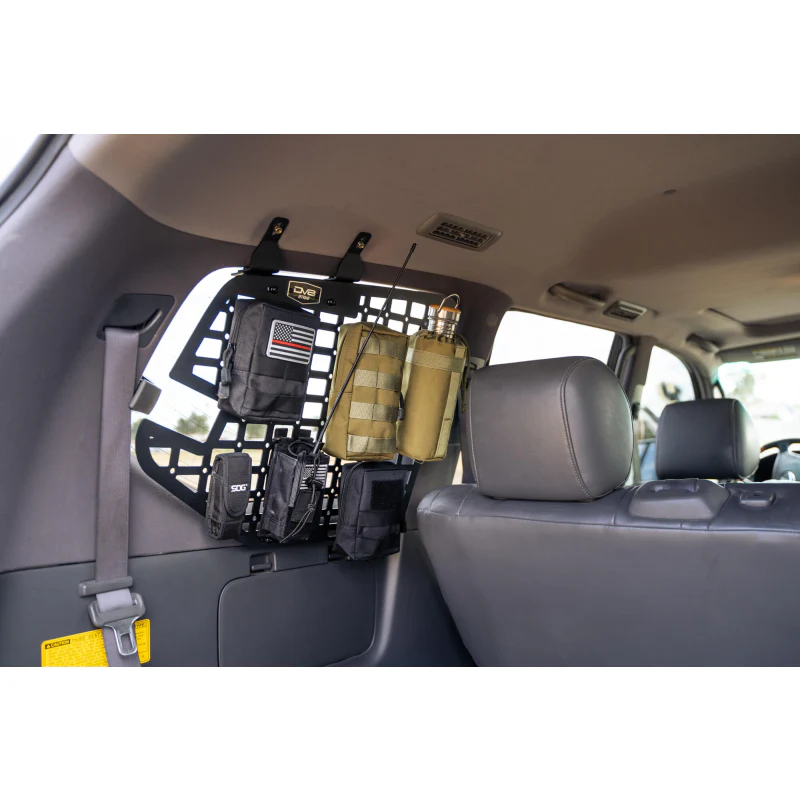 DV8 Offroad 2003-2009 Lexus Gx 470 Rear Window Molle Storage Panels Model MPGX-01 - Image 4