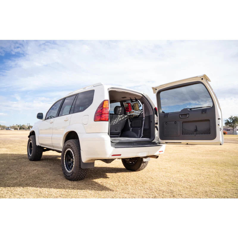 DV8 Offroad 2003-2009 Lexus Gx 470 Rear Window Molle Storage Panels Model MPGX-01 - Image 8