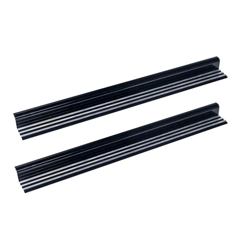 DV8 Offroad 2007-2013 Jeep Wrangler JK 2-Door Sill Plates Black Model D-JP-18040-AL
