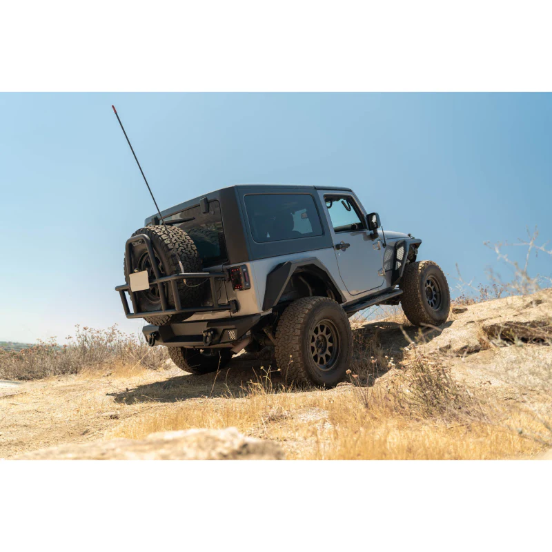 DV8 Offroad 2007-2018 Jeep Wrangler Body Mounted Tire Carrier Model TCJK-14 - Image 10