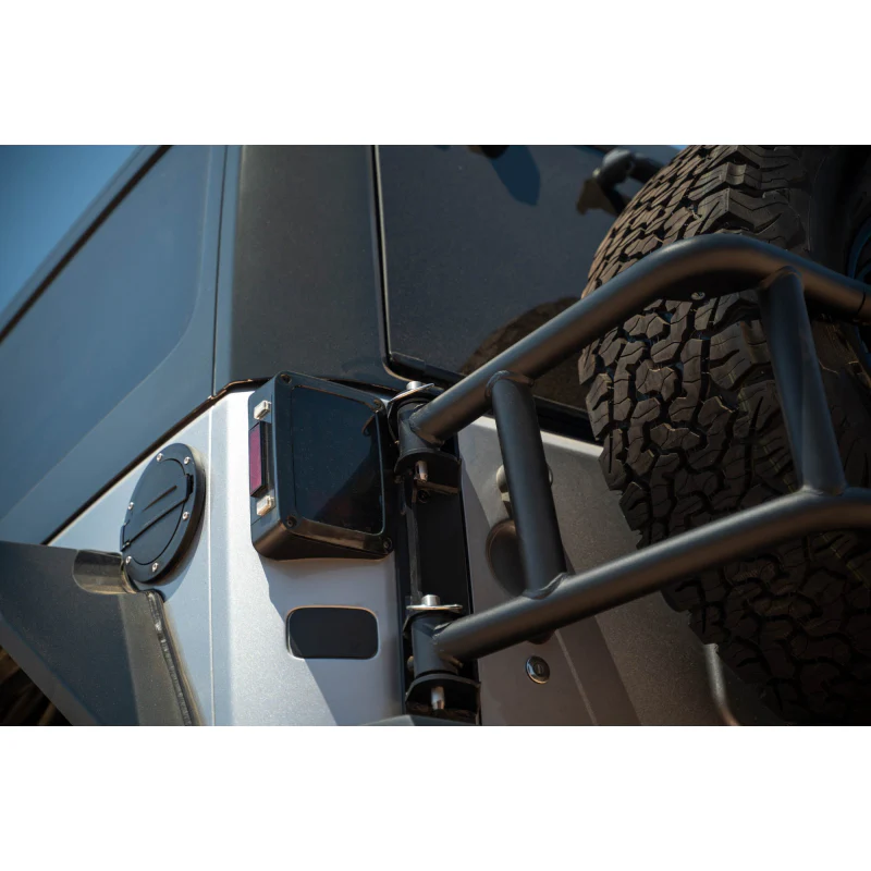 DV8 Offroad 2007-2018 Jeep Wrangler Body Mounted Tire Carrier Model TCJK-14 - Image 13