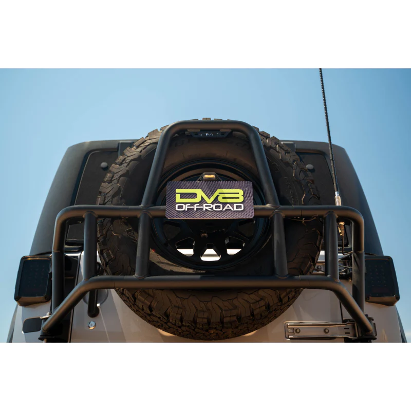 DV8 Offroad 2007-2018 Jeep Wrangler Body Mounted Tire Carrier Model TCJK-14 - Image 15