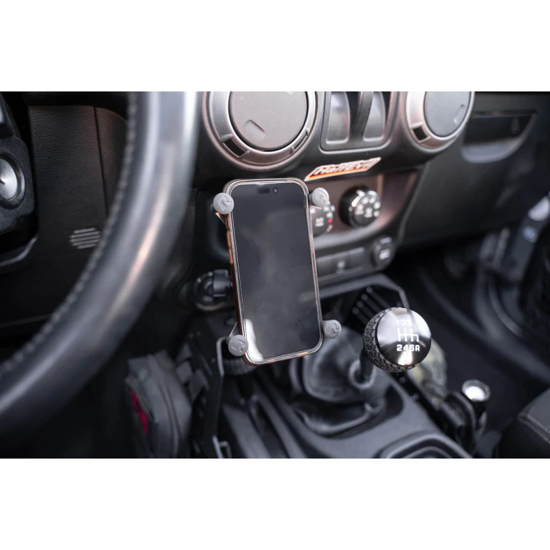 DV8 Offroad 2007-2018 Jeep Wrangler Center Console Molle Panels , Device Bridge Model CCJK-01 - Image 6
