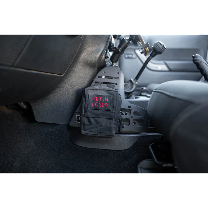 DV8 Offroad 2007-2018 Jeep Wrangler Center Console Molle Panels , Device Bridge Model CCJK-01 - Image 7