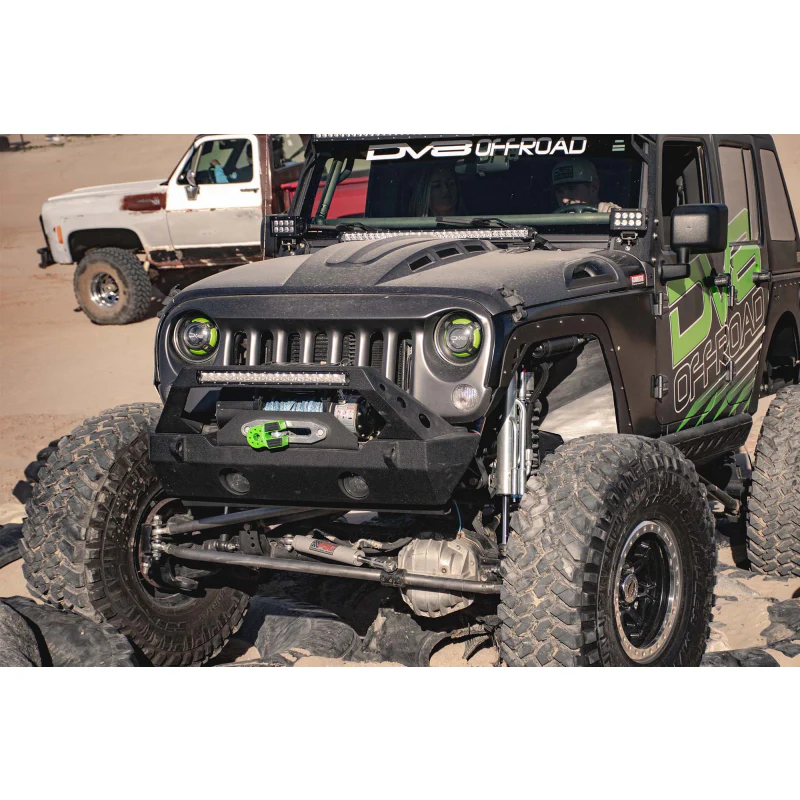 DV8 Offroad 2007-2018 Jeep Wrangler Heat Dispersion Hood Model HDMB07-02 - Image 15