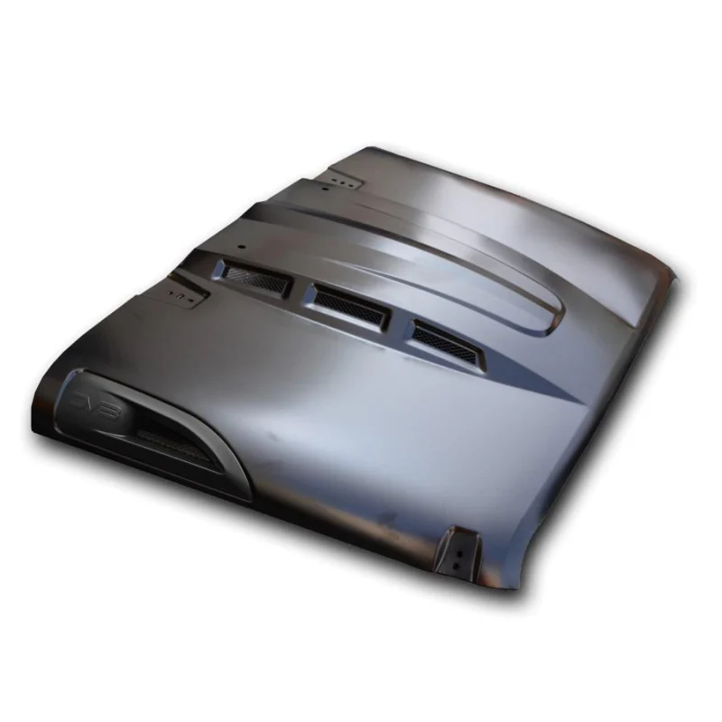 DV8 Offroad 2007-2018 Jeep Wrangler Heat Dispersion Hood Model HDMB07-02 - Image 9